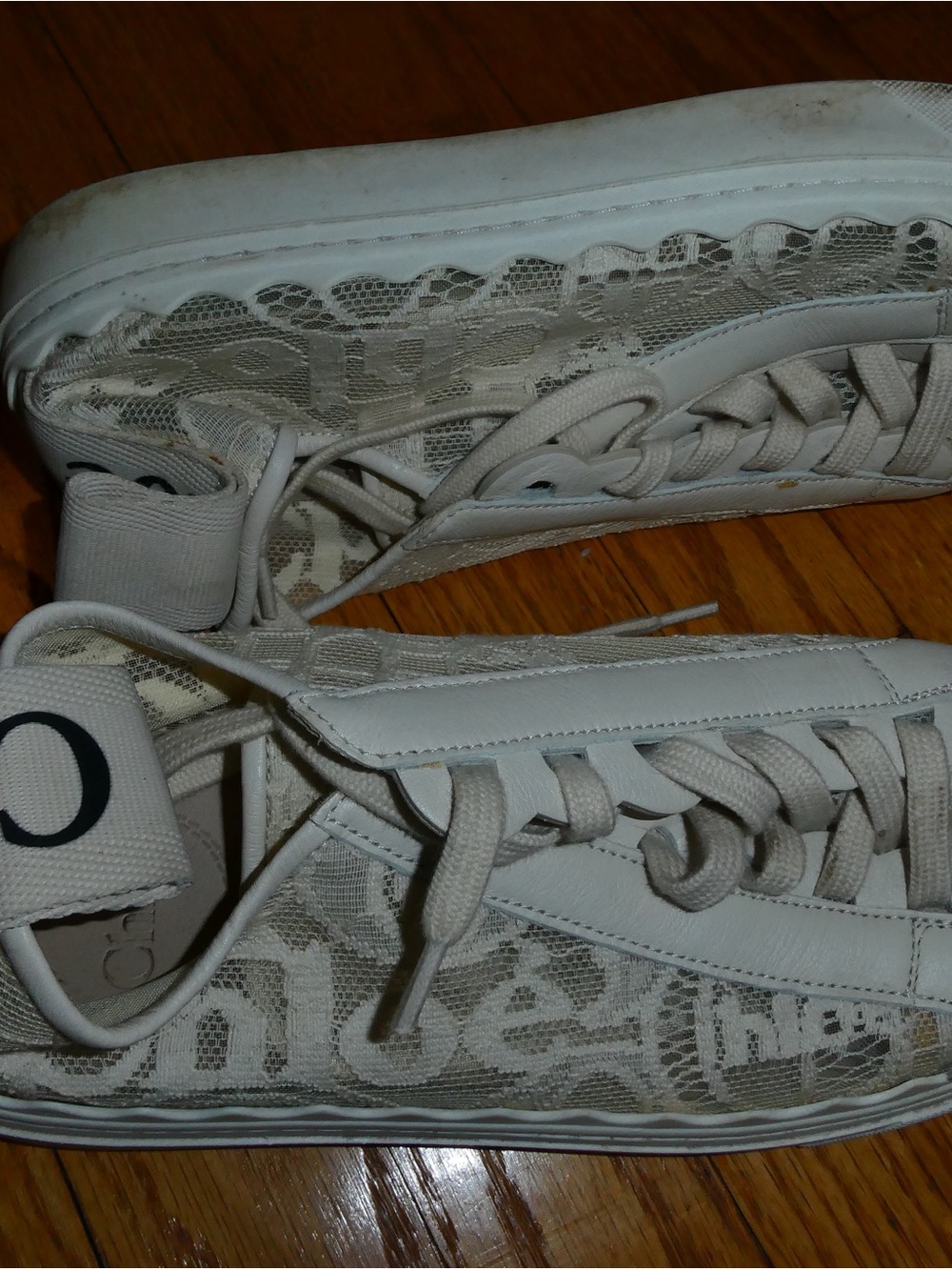CHLOE LAUREN LACE SNEAKER